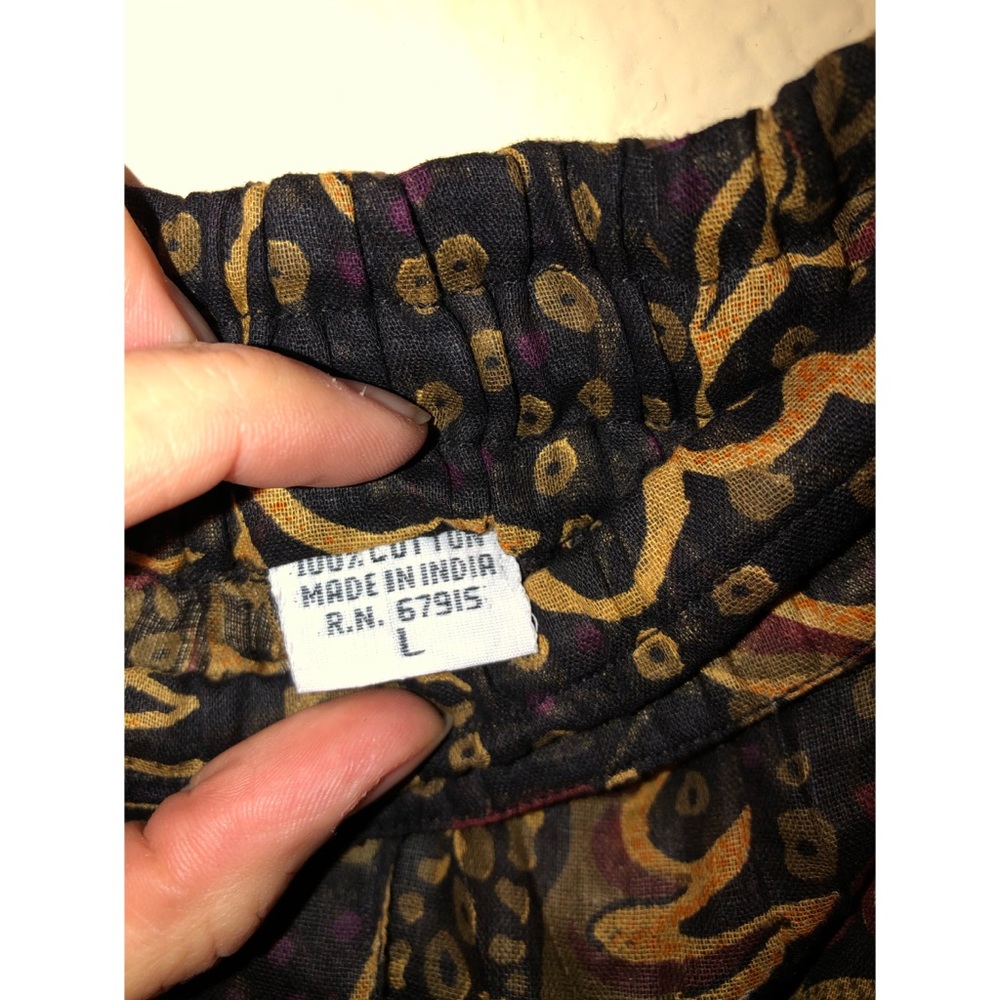 Vintage printed skirt - Picture 6 of 7